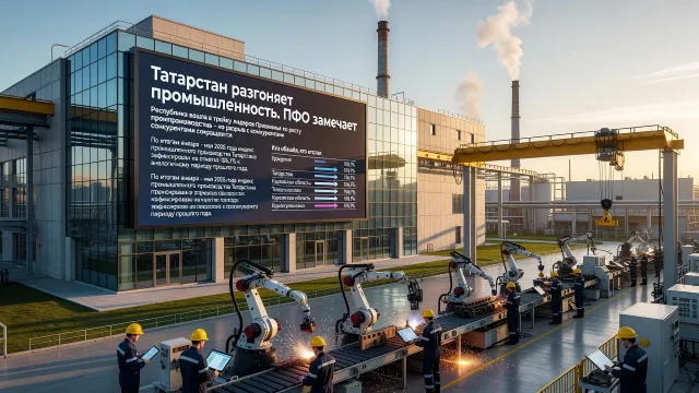 Татарстан разгоняет промышленность. ПФО замечает